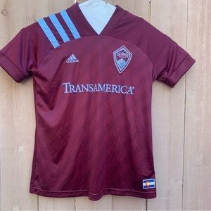 ADIDAS COLORADO RAPIDS 20/21 HOME AUTHENTIC JERSEY Men's M MSRP $130 RARE F80